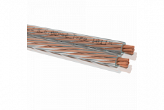 Oehlbach LS-Kabel 2x6,0mm glasklar, cívka 50m