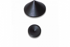 Oehlbach Mini Spike sada hrotu+podložky pod repro, balení 4kusy schwarz