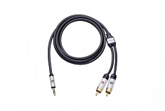Oehlbach i Connect Klinke kabel Jack 3,5 / CINCH, délka 3m schwarz